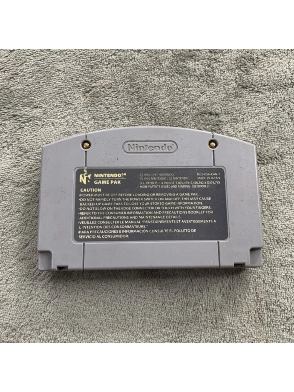 WCW nWo Revenge Nintendo 64 N64 Authentic Cartridge Tested Working